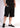 BSAT Black plain denim Shorts