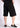 BSAT Black plain denim Shorts
