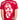 Smile Now T-Shirt Red/White/Red by BSAT