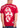 Smile Now T-Shirt Red/White/Red by BSAT