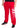 BSAT Art Script Sweatpants Red