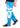 BSAT Cali Skull Sweatpants SkyblueNwhite