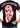 Smile Now T-Shirt Black/White/Red by BSAT
