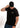 Smile Now T-Shirt Black/White/Red by BSAT