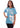 Rebel Society Skull T-Shirt Skyblue by BSAT