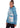 Rebel Society Skull Hoodie SkyBlue