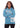 Rebel Society Skull Hoodie SkyBlue