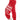 Red Art Script Sweatpants by BSAT