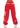 Red Art Script Sweatpants by BSAT