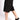 BSAT Black plain denim Shorts