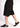 BSAT Black plain denim Shorts