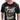 Rebels Hood T-Shirt Black/Gold/White  by BSAT Premium Cotton