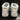 BSAT Logo Sneakers WhiteNGold