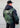 Street Art Winter Jacket BlackNGreen by BSAT