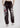 Skull On Fire Sweatpants Black by BSAT
