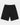 BSAT Bronx Zipped Baggy Sweatshorts Ultra Soft Black