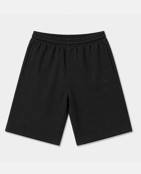 BSAT Bronx Zipped Baggy Sweatshorts Ultra Soft Black – BSAT