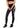 On Fire Skull Leggings Black by BSAT