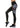 On Fire Skull Leggings Black by BSAT