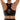 On Fire Skull Top Black by BSAT