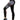 On Fire Skull Leggings Black by BSAT