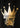 Golden Crown Cotton T-Shirt by BSAT