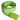 Solid Color Belt Polyester Lime Green