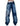 Only God can Judge Baggy Jeans Washed Blue by BSAT