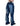 Only God can Judge Baggy Jeans Washed Blue by BSAT