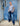 Only God can Judge Baggy Jeans Washed Blue by BSAT