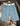 BSAT Baggy Denim Crown Shorts Skyblue