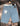 BSAT Baggy Denim Crown Shorts Skyblue