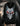 BSAT Art Script Skull On Fire ZipHoodie