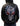 BSAT Art Script Skull On Fire ZipHoodie
