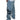 BSAT Art Script Jeans Vintage Blue Baggy