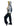 BSAT RBLS UNTD baggy Jeans BlackNGold