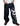 BSAT Art Script Logo Jeans BlackNWhite