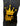 Goldenliscious Crown Black Baggy Jeans by BSAT