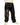 Rude Players Crew Baggy Jeans Black/Metallic Gold by BSAT