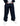 Rude Players Crew Baggy Jeans Indigo Blue/Silver by BSAT