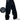 BSAT Stickman The Fingers Jeans Black Baggy