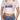 Rebel Babe Crop Top Pink by BSAT