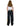 BSAT Art Script Logo Baggy Jeans BlackNYellow
