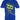 Royal Art Script T-Shirt Blue by BSAT