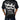BSAT Art Script T-Shirt BlackNWhite Baggy