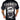 Madness Skull T-Shirt BlackNWhite by BSAT
