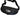 BSAT Stickman Shoulder Bag Black