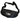 BSAT Stickman Shoulder Bag Black