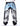 BSAT HUSTLA Baggy Jeans BlueNWhite *Legacy Edition*