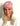 BSAT The Classic Beanie Pink/White
